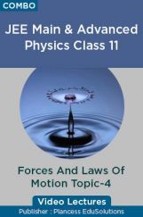 JEE & NEET Physics Class 11 - Forces And Laws Of Motion Topic-4 Video Lectures By Plancess EduSolutions JEE & NEET Physics Class 11 - Forces And Laws Of Motion Topic-4 Video Lectures By Plancess EduSolutions