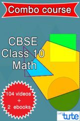 Combo : Math For Class X CBSE By Let's Tute Combo : Math For Class X CBSE By Let's Tute