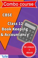 Combo : Book Keeping & Accountancy Class XII By Let's Tute Combo : Book Keeping & Accountancy Class XII By Let's Tute