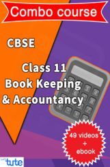 Combo : Book Keeping & Accountancy Class XI By Let's Tute Combo : Book Keeping & Accountancy Class XI By Let's Tute