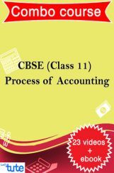 Combo : Process Of Accounting For Class XI CBSE HSC By Let's Tute Combo : Process Of Accounting For Class XI CBSE HSC By Let's Tute