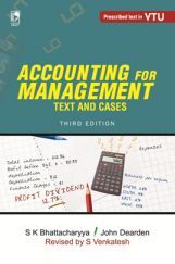 ACCOUNTING FOR MANAGEMENT TEXT AND CASES ACCOUNTING FOR MANAGEMENT TEXT AND CASES