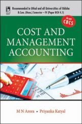 Cost And Management Accounting (For Utkal University, Odisha) Cost And Management Accounting (For Utkal University, Odisha)