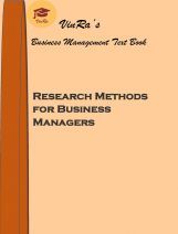 Research Methods for Business Managers Research Methods for Business Managers