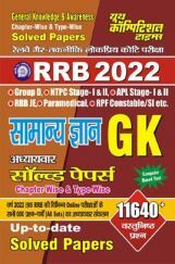 RRB General Knowledge (Computer Based Test) सामान्य ज्ञान अध्यायवार सॉल्व्ड पेपर्स Chapter-Wise & Type-Wise-2022 RRB General Knowledge (Computer Based Test) सामान्य ज्ञान अध्यायवार सॉल्व्ड पेपर्स Chapter-Wise & Type-Wise-2022