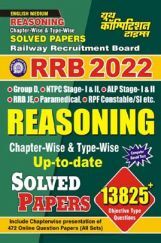RRB Reasoning Chapter-Wise & Type -Wise-Up- To-Date Solved Papers 2022 RRB Reasoning Chapter-Wise & Type -Wise-Up- To-Date Solved Papers 2022