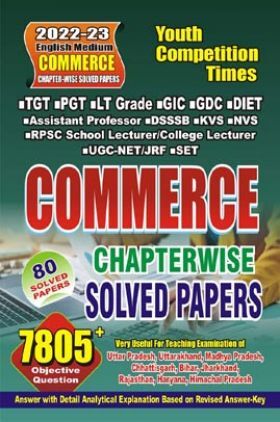 TGT/PGT Commerce Chapterwise Solved Papers 2022-23