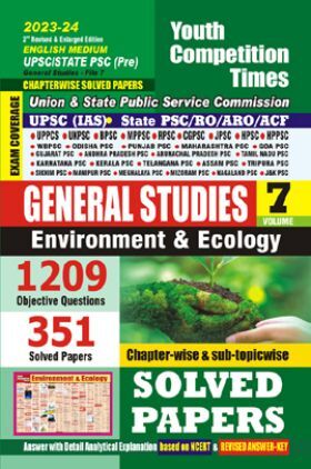 State PSC (Pre) General Studies Vol.7 Environment & Ecology Solved Papers 2023-24