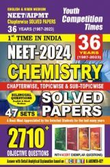 NEET Chemistry Chapterwise Solved Papers 2023-24 NEET Chemistry Chapterwise Solved Papers 2023-24