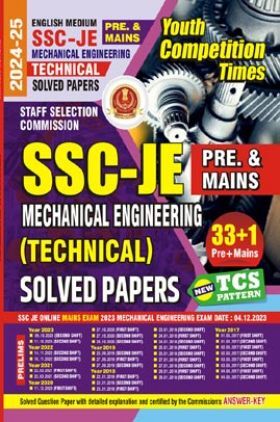SSC JE Mechanical Engineering Solved 2024 25